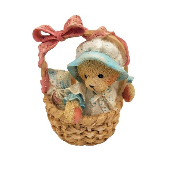 Cherished Teddies Abigail "Inside We're All the Same" 900362‎ Easter Basket Bear - Picture 1 of 5